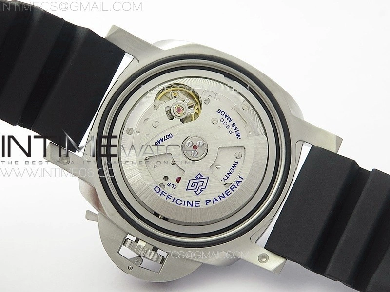 PAM1229 Submersible TTF Best Edition on Black Rubber Strap P.900 Clone